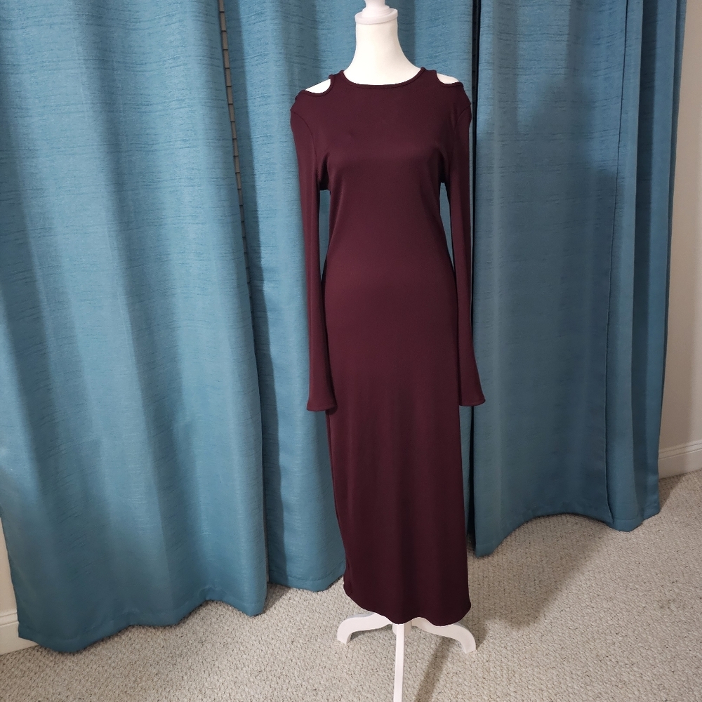 WHBM L spaghetti dress